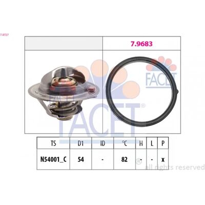 Facet Hyundai I10/I20 Thermostat - Cooling System Part Facet Hyundai I10/I20 Thermostat - Cooling System Part