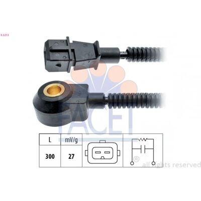 FACET 9.3213 Knock Sensor - Knock Sensor - Made in Italy FACET 9.3213 Knock Sensor - Knock Sensor - Made in Italy