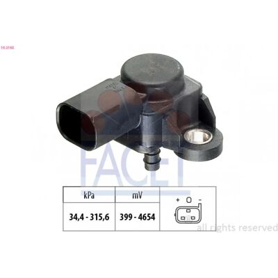 FACET 10.3165 Barometric Pressure Sensor - Altitude Adaptation - Made in Italy FACET 10.3165 Barometric Pressure Sensor - Altitude Adaptation - Made in Italy
