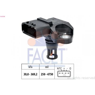 Facet 10.3158 - Sensor de presión de aire - Adaptación a la altura Facet 10.3158 - Sensor de presión de aire - Adaptación a la altura