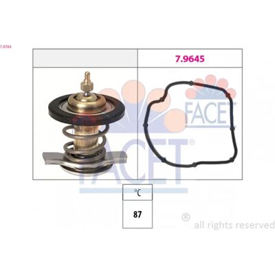 Facet Model 7.8784 Thermostat - Cooling System Part Facet Model 7.8784 Thermostat - Cooling System Part