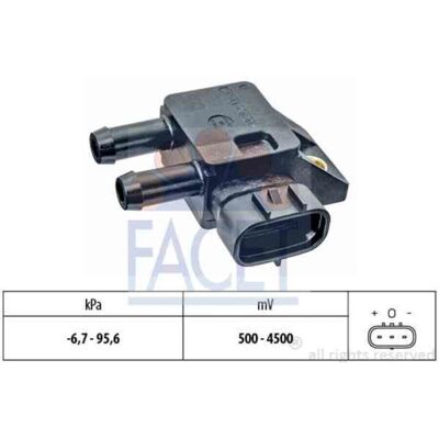 Facet 10.3308 Pressure Sensor - Exhaust Gas Pressure Facet 10.3308 Pressure Sensor - Exhaust Gas Pressure