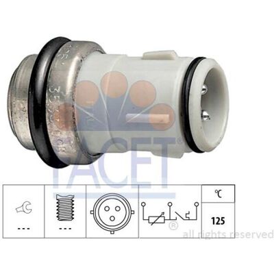 Sensore di temperatura FACET 7.3533 - Made in Italy Sensore di temperatura FACET 7.3533 - Made in Italy