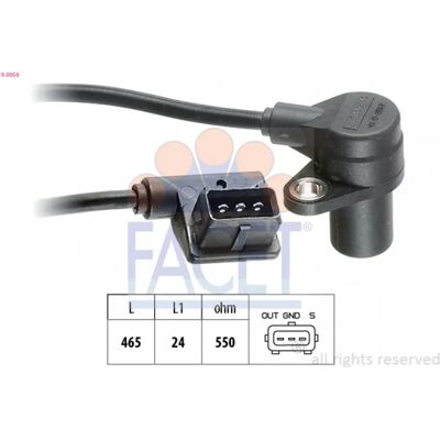 FACET 8012510063651 Rumpuanturin - OE-vastaava BMW 5 ja 7 sarjassa FACET 8012510063651 Rumpuanturin - OE-vastaava BMW 5 ja 7 sarjassa