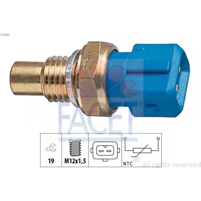Vemo 7.3194 Kylvätskans Temperatur Sensor - Kylvätskansensor Vemo 7.3194 Kylvätskans Temperatur Sensor - Kylvätskansensor