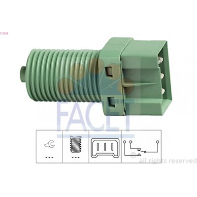 FACET 7.1131 wyłącznik świateł hamulcowych - Mechaniczny FACET 7.1131 wyłącznik świateł hamulcowych - Mechaniczny