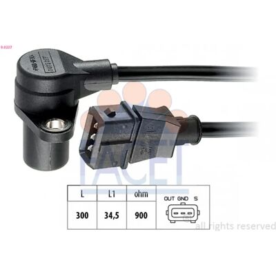 Facet 90237 Sensor - Opel Astra 1.7Td 98> - Sensor Facet 90237 Sensor - Opel Astra 1.7Td 98> - Sensor