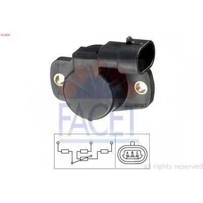 Facet - 8012510093436 - OE-Äquivalent - Italien - Sensor Facet - 8012510093436 - OE-Äquivalent - Italien - Sensor