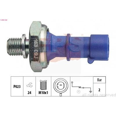 Faceted Delphi Trykksensor - Trykk: 2 bar, M10x1 Gjenge, Nøkkel 24 - Senderenhet Faceted Delphi Trykksensor - Trykk: 2 bar, M10x1 Gjenge, Nøkkel 24 - Senderenhet
