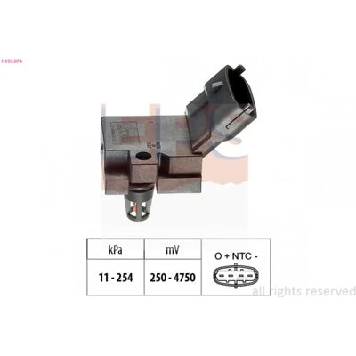 EPS V70 2, V50, Focus, S40 II, XC90 I - Sensor de pressão EPS V70 2, V50, Focus, S40 II, XC90 I - Sensor de pressão