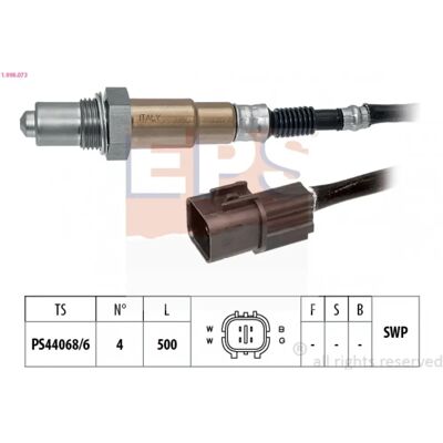 Valéo 1.998.073 Oppvarmet oksygensensor - OE-kompatibel Valéo 1.998.073 Oppvarmet oksygensensor - OE-kompatibel