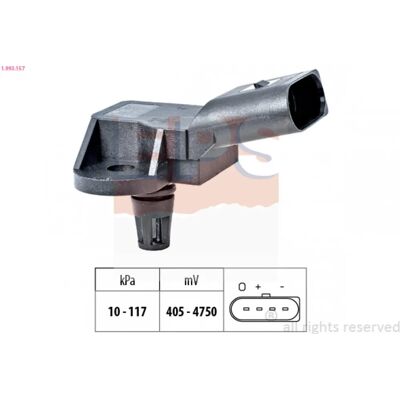 OEM - 1.993.157 - Sensor de presión - Ajuste de altura EPS - Sensor de presión OEM - 1.993.157 - Sensor de presión - Ajuste de altura EPS - Sensor de presión