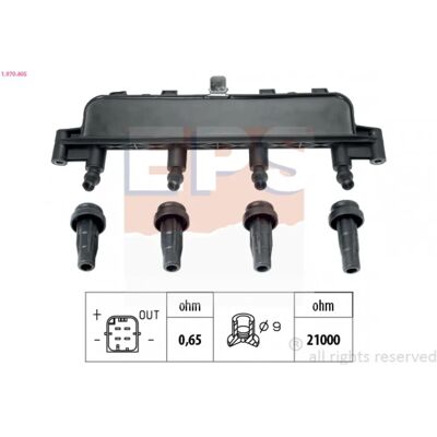 EPS 1.970.405 Bujía de encendido - Ignition Coil EPS 1.970.405 Bujía de encendido - Ignition Coil