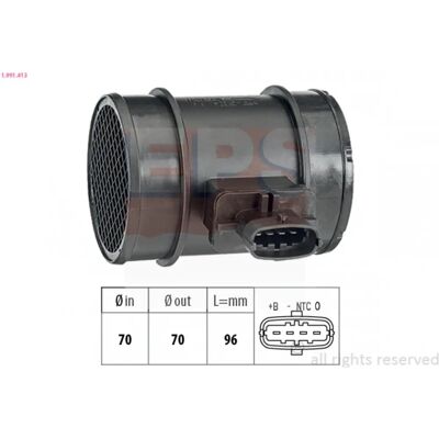 EPS 1.991.413 Luftflödesensor - Luftflödesensor EPS 1.991.413 Luftflödesensor - Luftflödesensor