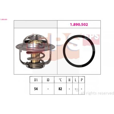 Biltermostat - Tillverkad i Italien - 54mm - 82°C - OE-kompatibel Biltermostat - Tillverkad i Italien - 54mm - 82°C - OE-kompatibel
