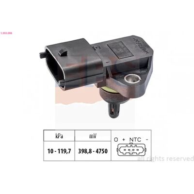 Hyundai Kia 1.993.098 Barometrisk Tryksensor - Højde/Indsugningslufttryk Hyundai Kia 1.993.098 Barometrisk Tryksensor - Højde/Indsugningslufttryk