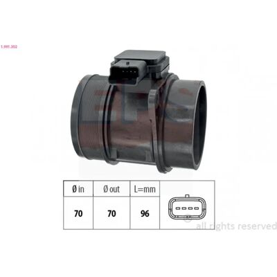 EPS Modell 1.991.302 Luftstromsensor - Luftstromsensor EPS Modell 1.991.302 Luftstromsensor - Luftstromsensor