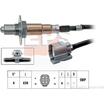 EPS 1.998.223 Zuurstofsensor - Verwarmd, Plat, Voorgevormd voor Subaru EPS 1.998.223 Zuurstofsensor - Verwarmd, Plat, Voorgevormd voor Subaru