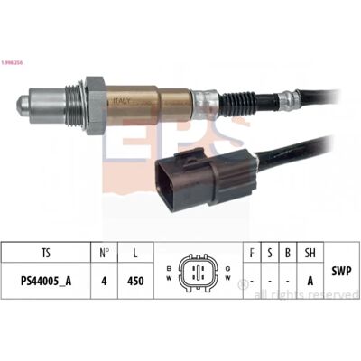 HYUNDAI Lambda Sensor - Heatable, 450mm Cable, 4 Conductors - Lambda Sensor HYUNDAI Lambda Sensor - Heatable, 450mm Cable, 4 Conductors - Lambda Sensor