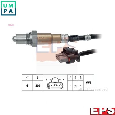 Valeo 1.998.510 Lambda Sonde - Heiß, Universell, 300mm, 4 Leiter Valeo 1.998.510 Lambda Sonde - Heiß, Universell, 300mm, 4 Leiter