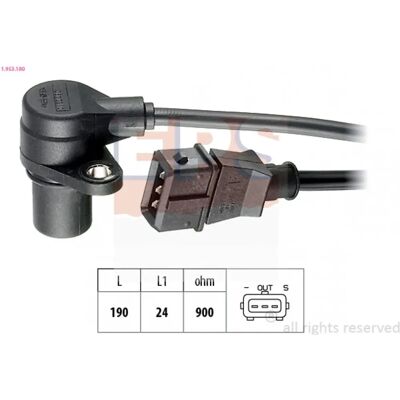 Facet 1.953.180 Crankshaft Position Sensor - Automotive Sensor Facet 1.953.180 Crankshaft Position Sensor - Automotive Sensor