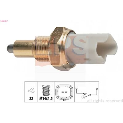 PEUGEOT 1.860.217 Violet Reverse Light Switch - Reverse Light PEUGEOT 1.860.217 Violet Reverse Light Switch - Reverse Light