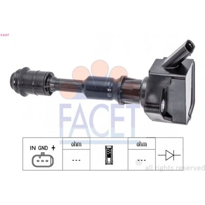 FACET 9.6537 Bobine d'allumage - Bobine d'allumage - Publicité FACET 9.6537 Bobine d'allumage - Bobine d'allumage - Publicité