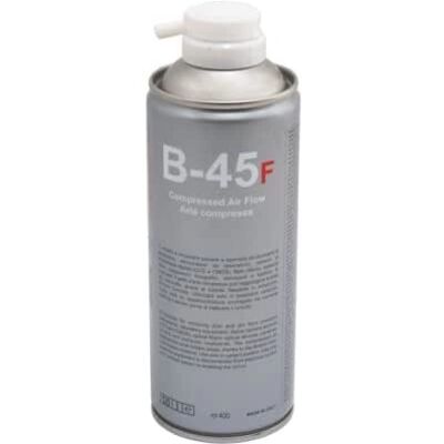 DUE-CI B-45F - Spray d'aria - 400ml - Pulizia ottici rapida DUE-CI B-45F - Spray d'aria - 400ml - Pulizia ottici rapida