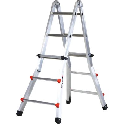 Svelt Anciun - Teleskopstige i aluminium - 5m, 150kg Svelt Anciun - Teleskopstige i aluminium - 5m, 150kg