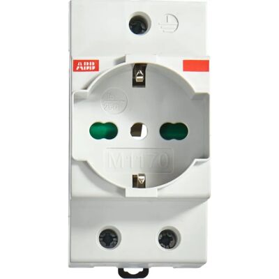 SCHEDA ABB M1170 - IP20, 16A, Schuko & DIN bypass SCHEDA ABB M1170 - IP20, 16A, Schuko & DIN bypass
