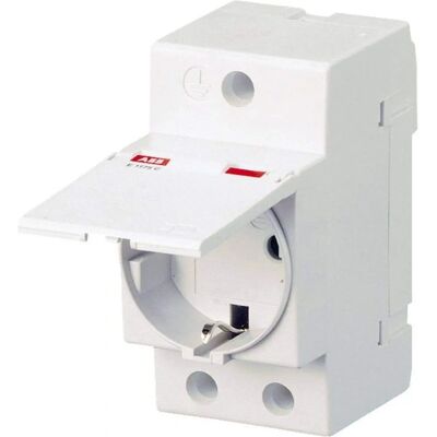 ABB M1175C Grå F Typ Strömuttag - Eluttag ABB M1175C Grå F Typ Strömuttag - Eluttag