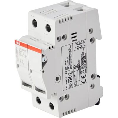 ABB E 92/32 PV Fuse Switch Disconnector - 2-Pole, 32A, IP20 ABB E 92/32 PV Fuse Switch Disconnector - 2-Pole, 32A, IP20