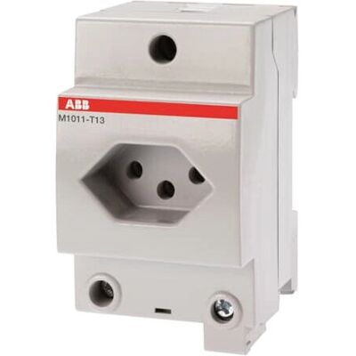 ABB M1011-T13 - Prise standard suisse - Type 13, Gris - Publicité ABB M1011-T13 - Prise standard suisse - Type 13, Gris - Publicité