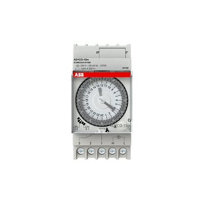 ABB AD1CO-15M Temporizador analógico - Accesorio para interruptor eléctrico ABB AD1CO-15M Temporizador analógico - Accesorio para interruptor eléctrico