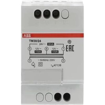 ABB TM3024 - 12-24V Transzformátor Kapucsengőkhöz ABB TM3024 - 12-24V Transzformátor Kapucsengőkhöz