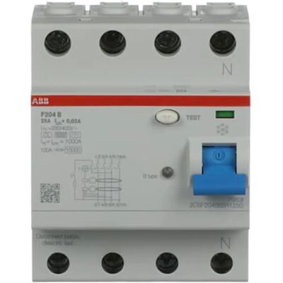ABB F204B-25/0,03-4TE - Disjoncteur différentiel ABB F204B-25/0,03-4TE - Disjoncteur différentiel