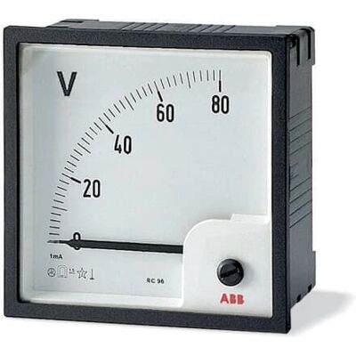 ABB VLM-1-150/72 - Voltmètre analogique 150 V ABB VLM-1-150/72 - Voltmètre analogique 150 V
