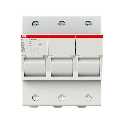 ABB E93/50 3P Hvit - Sikringsholder ABB E93/50 3P Hvit - Sikringsholder