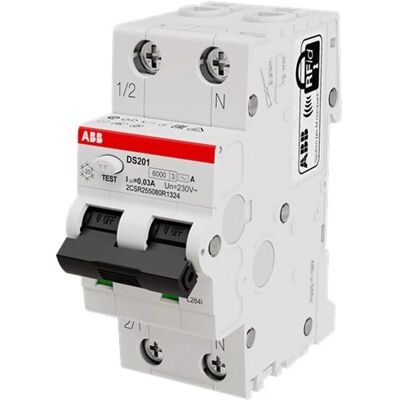 ABB Ds201lc10a30 - Disjoncteur différentiel - IP20 - Publicité ABB Ds201lc10a30 - Disjoncteur différentiel - IP20 - Publicité