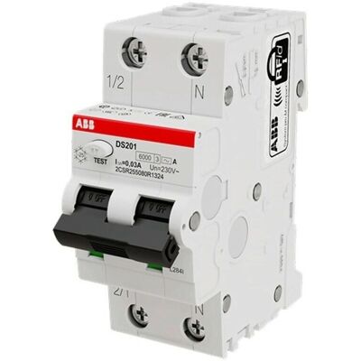 Abb Modèle DS201LC16A30 - Disjoncteur différentiel 16A 1P+N - Publicité Abb Modèle DS201LC16A30 - Disjoncteur différentiel 16A 1P+N - Publicité