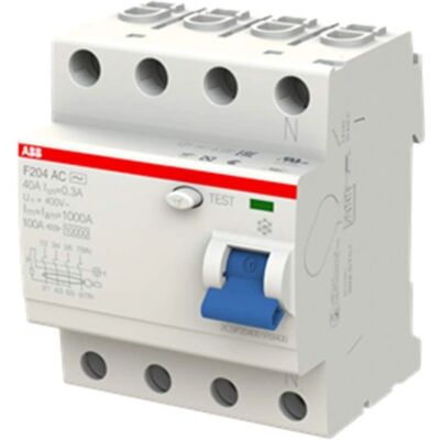 ABB - Disjoncteur différentiel 40A 300mA - Publicité ABB - Disjoncteur différentiel 40A 300mA - Publicité