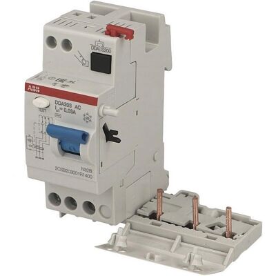 ABB DDA203 Disjoncteur Différentiel - 3P 40A 30mA Type AC - Publicité ABB DDA203 Disjoncteur Différentiel - 3P 40A 30mA Type AC - Publicité