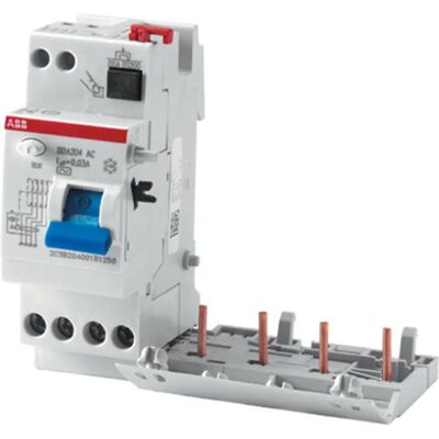 ABB DDA204 Disjoncteur différentiel 25A, 4P, Type A - Publicité ABB DDA204 Disjoncteur différentiel 25A, 4P, Type A - Publicité