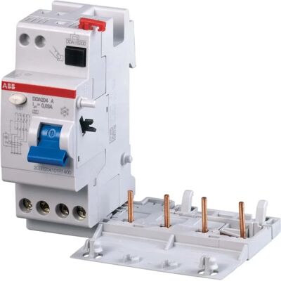 ABB DDA204A-40/0,03 Differenzialblock - 40A, 30mA, 4P ABB DDA204A-40/0,03 Differenzialblock - 40A, 30mA, 4P