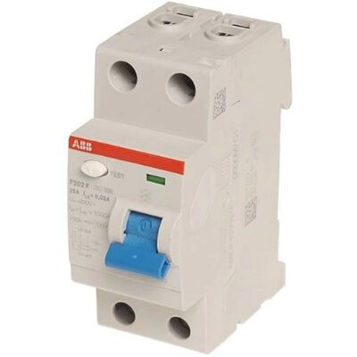 ABB F202F-25/0,03 Fehlerstromschutzschalter - Typ F 25A 30mA ABB F202F-25/0,03 Fehlerstromschutzschalter - Typ F 25A 30mA