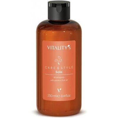 Vitality's Care & Style Sole Unisex Shampoo 250ML - Publicité Vitality's Care & Style Sole Unisex Shampoo 250ML - Publicité