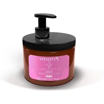 Vitality's Care & Style Colore Chroma Silk Masque - Masque capillaire - Publicité Vitality's Care & Style Colore Chroma Silk Masque - Masque capillaire - Publicité