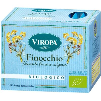 Tè di finocchio biologico Viropa - 15 filtri Tè di finocchio biologico Viropa - 15 filtri