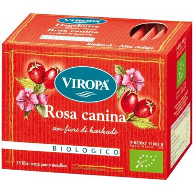 Viropa Rosa Canina Bio 15 Filtri - Integratore alimentare Viropa Rosa Canina Bio 15 Filtri - Integratore alimentare