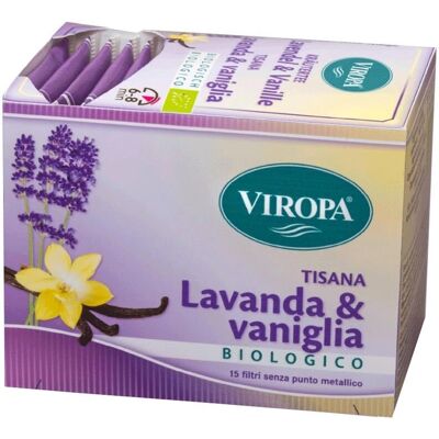 Viropa Tisana Lavanda e Vaniglia Biologica - 15 Filtri Viropa Tisana Lavanda e Vaniglia Biologica - 15 Filtri